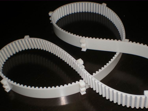 背面加山型挡板同步带